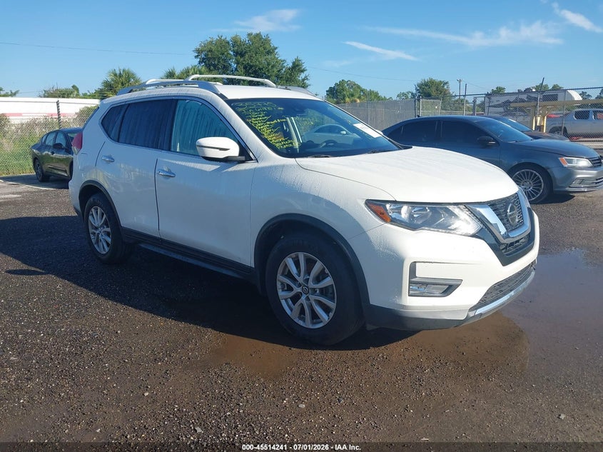 2019 Nissan Rogue VIN KNMAT2MT1KP550216 IAAI salvage auction — SIDE, Rebuildable (Florida), sold $3,850 on 2026-07-12 (photo 1)