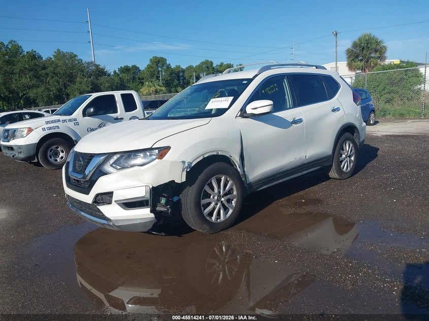 2019 Nissan Rogue VIN KNMAT2MT1KP550216 IAAI salvage auction — SIDE, Rebuildable (Florida), sold $3,850 on 2026-07-12 (photo 4)
