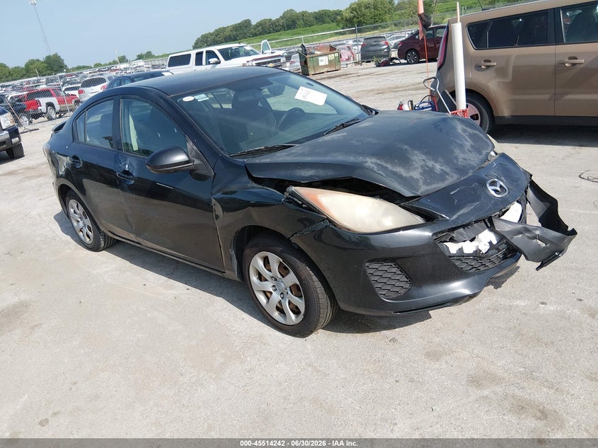 2012 Mazda 3 VIN JM1BL1UF0C1531542 IAAI salvage auction — FRONT & REAR, Salvage (Iowa), sold $25 on 2026-07-28 (photo 1)