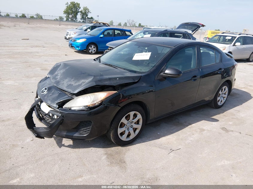 2012 Mazda 3 VIN JM1BL1UF0C1531542 IAAI salvage auction — FRONT & REAR, Salvage (Iowa), sold $25 on 2026-07-28 (photo 2)