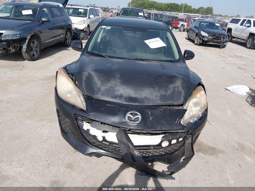 2012 Mazda 3 VIN JM1BL1UF0C1531542 IAAI salvage auction — FRONT & REAR, Salvage (Iowa), sold $25 on 2026-07-28 (photo 6)