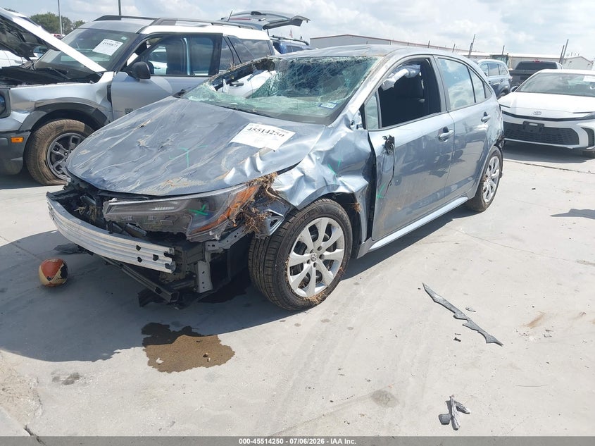 2026 Toyota Corolla VIN 5YFB4MDE6TP363360 IAAI salvage auction — ROLLOVER, Certificate Of Destruction (Florida), sold $25 on 2026-07-14 (photo 2)