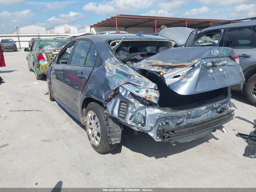 2026 Toyota Corolla VIN 5YFB4MDE6TP363360 IAAI salvage auction — ROLLOVER, Certificate Of Destruction (Florida), sold $25 on 2026-07-14 (photo 3)