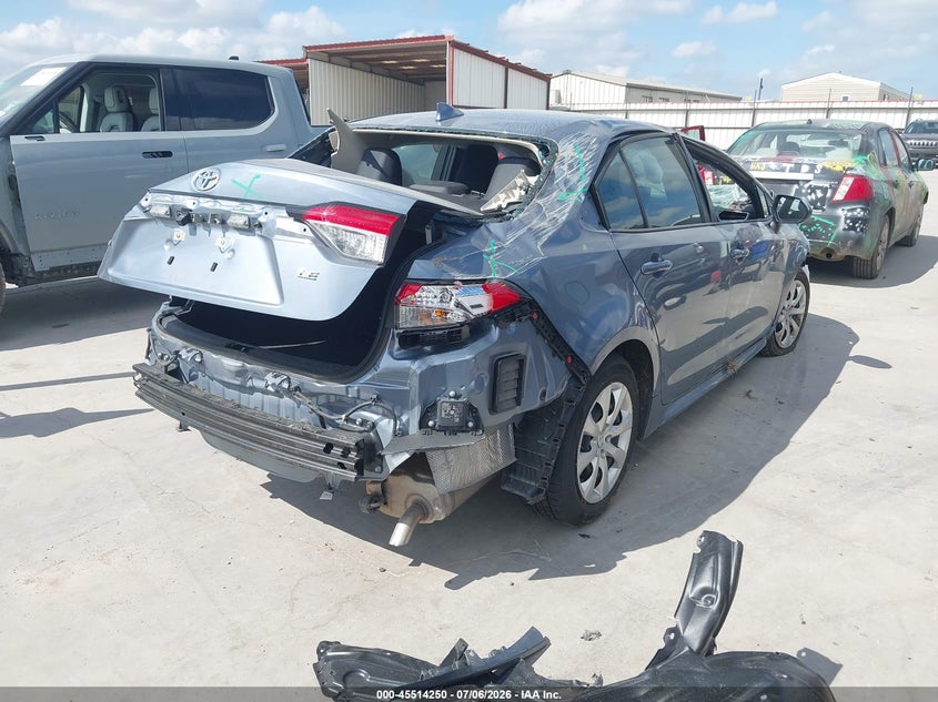 2026 Toyota Corolla VIN 5YFB4MDE6TP363360 IAAI salvage auction — ROLLOVER, Certificate Of Destruction (Florida), sold $25 on 2026-07-14 (photo 4)