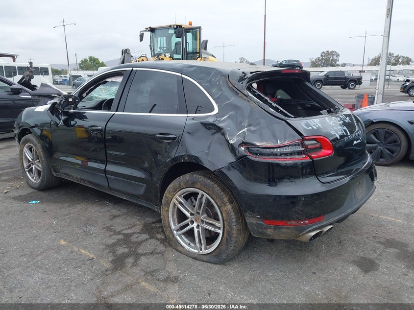 2015 Porsche Macan VIN WP1AB2A55FLB44279 IAAI salvage auction — ROLLOVER, Salvage (California), sold $1,650 on 2026-07-21 (photo 3)