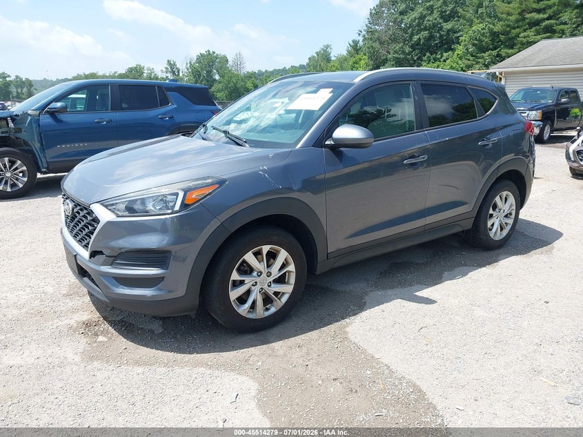 2019 Hyundai Tucson VIN KM8J3CA42KU017498 IAAI salvage auction — FRONT END, Salvage Title, sold $4,700 on 2026-07-16 (photo 2)