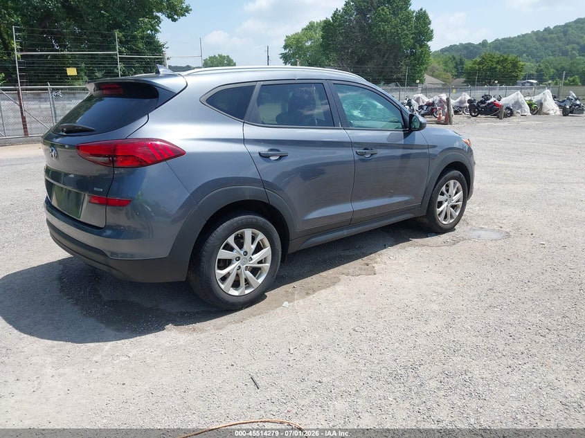2019 Hyundai Tucson VIN KM8J3CA42KU017498 IAAI salvage auction — FRONT END, Salvage Title, sold $4,700 on 2026-07-16 (photo 4)