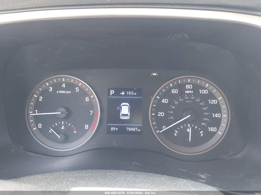 2019 Hyundai Tucson VIN KM8J3CA42KU017498 IAAI salvage auction — FRONT END, Salvage Title, sold $4,700 on 2026-07-16 (photo 7)