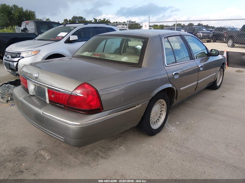 2001 Mercury Grand marquis VIN 2MEFM75W91X648507 IAAI salvage auction — NORMAL WEAR, Clear (Texas), sold $2,050 on 2026-07-09 (photo 4)