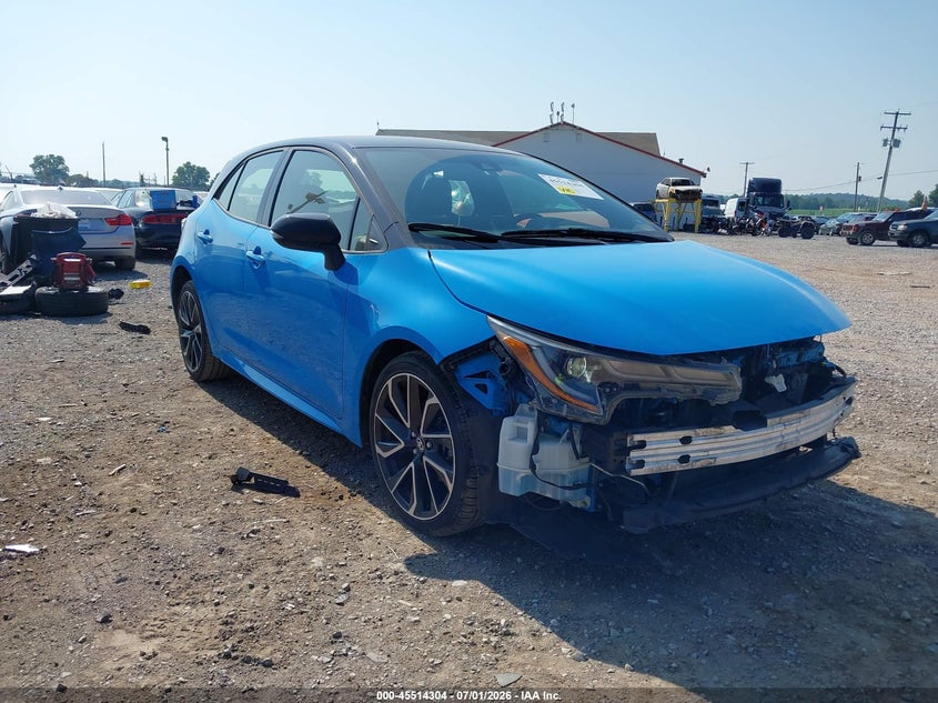 2022 Toyota Corolla VIN JTNC4MBE3N3158609 IAAI salvage auction — LEFT SIDE, Salvage (Pennsylvania), sold $3,900 on 2026-07-29 (photo 1)