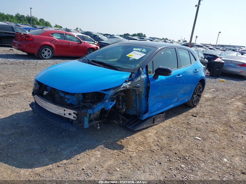 2022 Toyota Corolla VIN JTNC4MBE3N3158609 IAAI salvage auction — LEFT SIDE, Salvage (Pennsylvania), sold $3,900 on 2026-07-29 (photo 2)