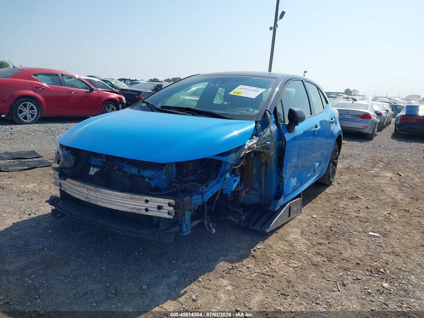 2022 Toyota Corolla VIN JTNC4MBE3N3158609 IAAI salvage auction — LEFT SIDE, Salvage (Pennsylvania), sold $3,900 on 2026-07-29 (photo 6)