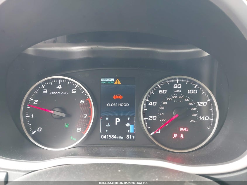 2025 Mitsubishi Eclipse cross VIN JA4ATWAA9SZ012307 IAAI salvage auction — RIGHT SIDE, Enterprise Vehicles Clear Only (Texas), sold $8,350 on 2026-07-28 (photo 7)