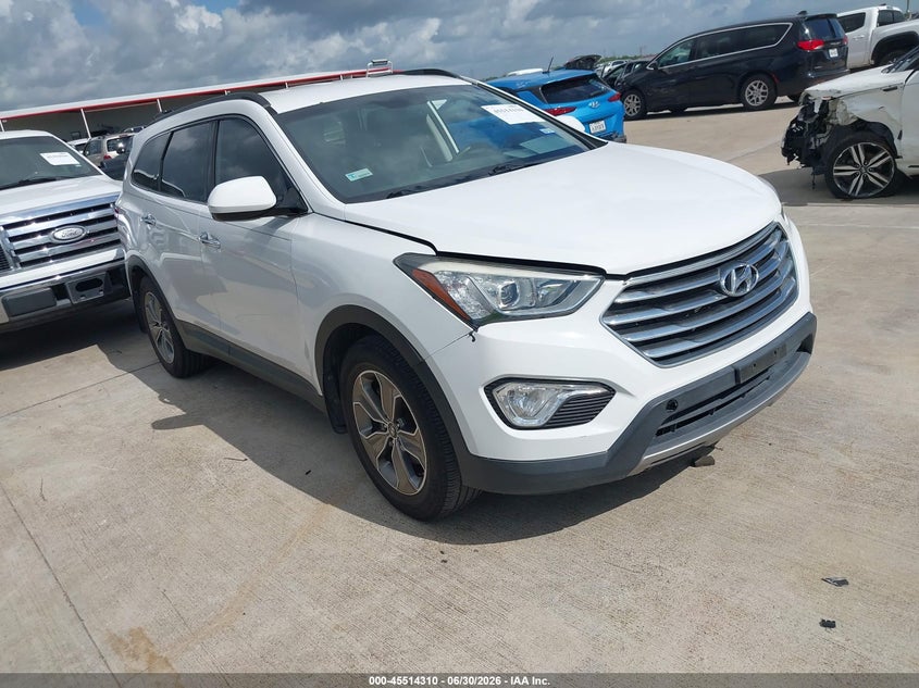 2015 Hyundai Santa fe VIN KM8SM4HF4FU113010 IAAI salvage auction — REPOSSESSION, Original (Texas), sold $2,200 on 2026-07-15 (photo 1)
