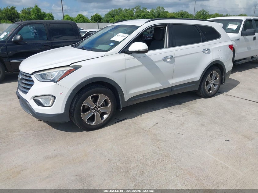 2015 Hyundai Santa fe VIN KM8SM4HF4FU113010 IAAI salvage auction — REPOSSESSION, Original (Texas), sold $2,200 on 2026-07-15 (photo 2)