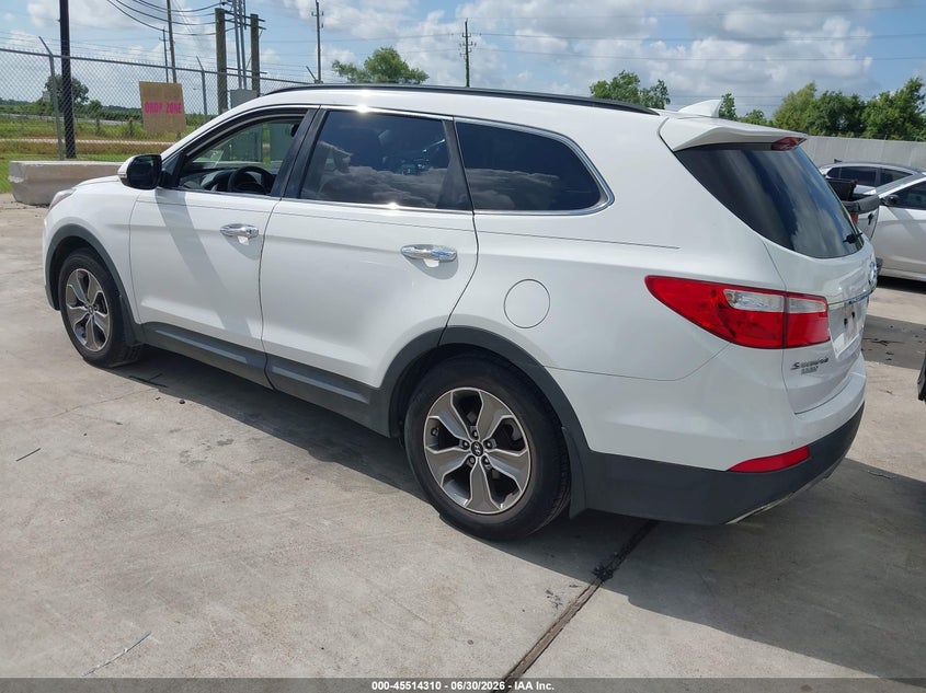 2015 Hyundai Santa fe VIN KM8SM4HF4FU113010 IAAI salvage auction — REPOSSESSION, Original (Texas), sold $2,200 on 2026-07-15 (photo 3)