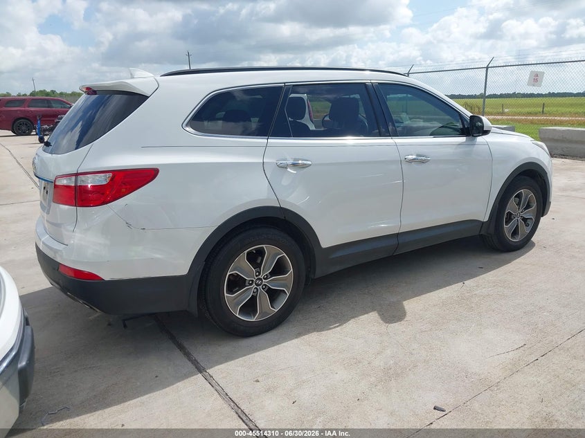 2015 Hyundai Santa fe VIN KM8SM4HF4FU113010 IAAI salvage auction — REPOSSESSION, Original (Texas), sold $2,200 on 2026-07-15 (photo 4)