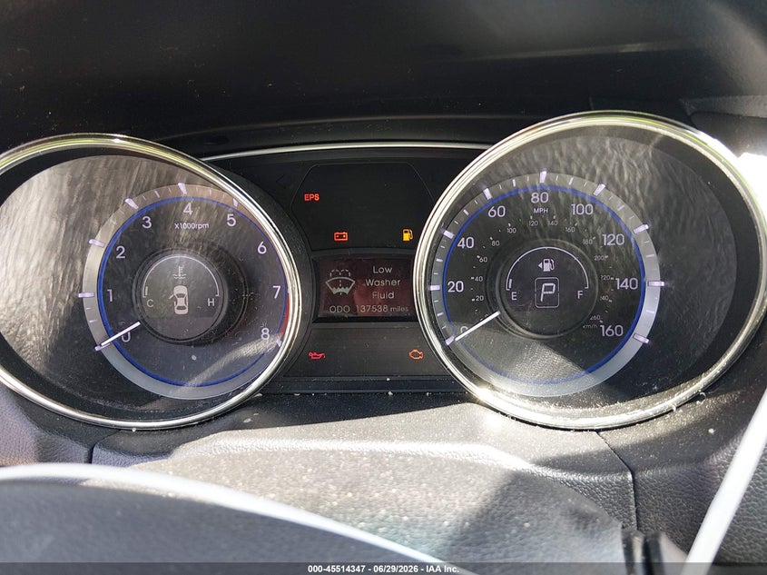 2012 Hyundai Sonata VIN 5NPEC4AB9CH372626 IAAI salvage auction — NORMAL WEAR, Clear (Maryland), sold $750 on 2026-07-16 (photo 7)