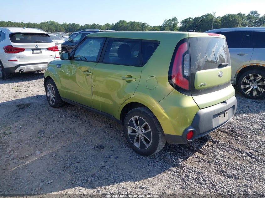 2015 Kia Soul VIN KNDJN2A25F7785164 IAAI salvage auction — FRONT END, Salvage (South Carolina), sold $450 on 2026-07-28 (photo 3)