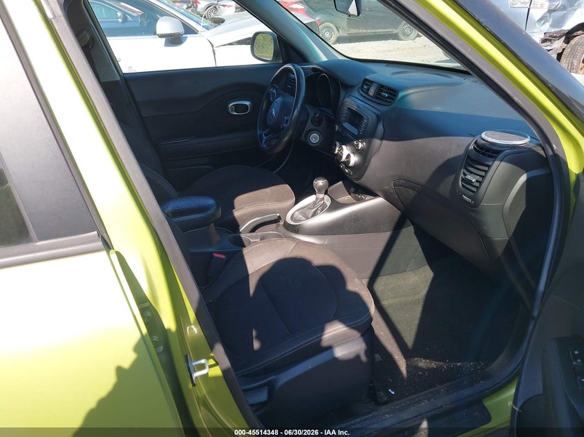 2015 Kia Soul VIN KNDJN2A25F7785164 IAAI salvage auction — FRONT END, Salvage (South Carolina), sold $450 on 2026-07-28 (photo 5)