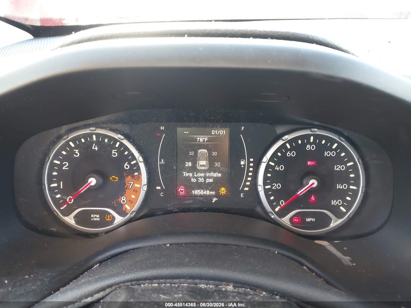 2015 Jeep Renegade VIN ZACCJAAH4FPC30986 IAAI salvage auction — NORMAL WEAR, Clear (North Carolina), sold $650 on 2026-07-29 (photo 7)
