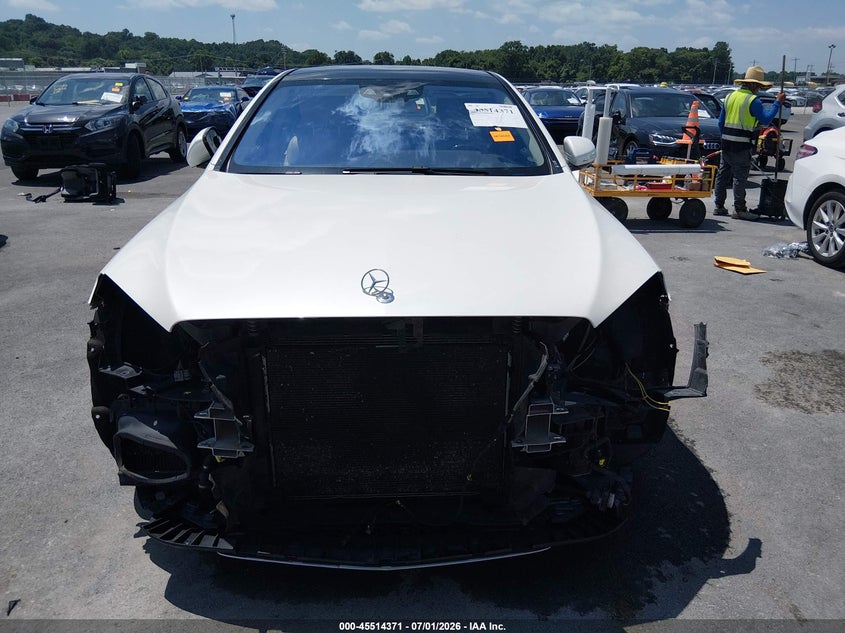 2016 Mercedes-benz S-klasse VIN WDDUG8FBXGA214265 IAAI salvage auction — FRONT END, Salvage (Missouri), sold $7,300 on 2026-08-11 (photo 6)