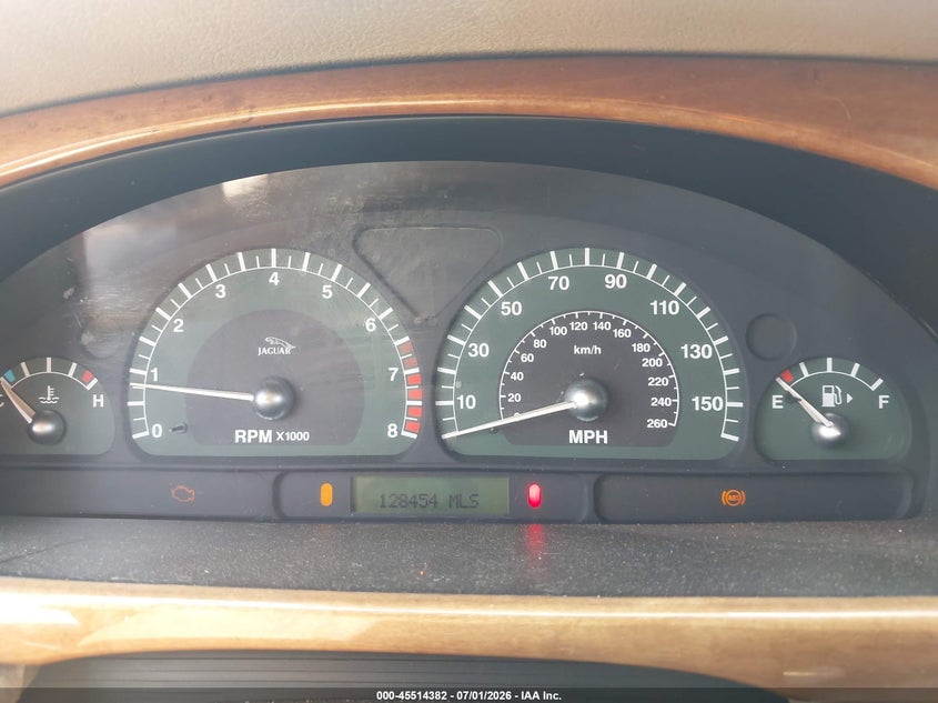 2003 Jaguar S type VIN SAJEA01U33HM85326 IAAI salvage auction — NORMAL WEAR, Repossession Paperwork (Georgia), sold $75 on 2026-07-30 (photo 7)