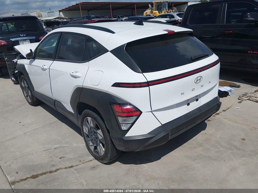 2025 Hyundai Kona VIN KM8HB3AB4SU215368 IAAI salvage auction — FRONT END, Certificate Of Destruction (Florida), sold $3,150 on 2026-07-14 (photo 3)