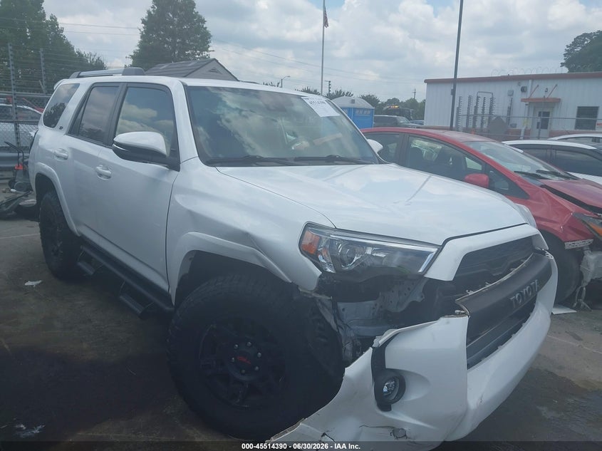 2022 Toyota 4runner VIN JTEFU5JR2N5256607 — IAAI salvage auction photo
