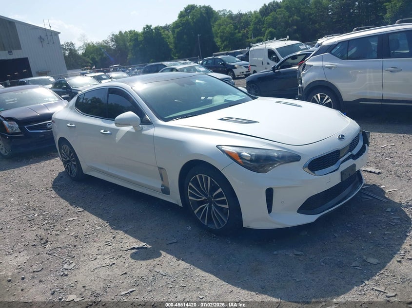 2018 Kia Stinger VIN KNAE25LA9J6033091 — IAAI salvage auction photo