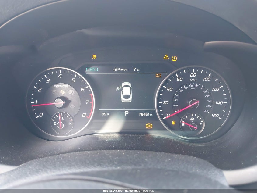 2018 Kia Stinger VIN KNAE25LA9J6033091 IAAI salvage auction — LEFT FRONT, Salvage Title, sold $7,600 on 2026-08-11 (photo 7)