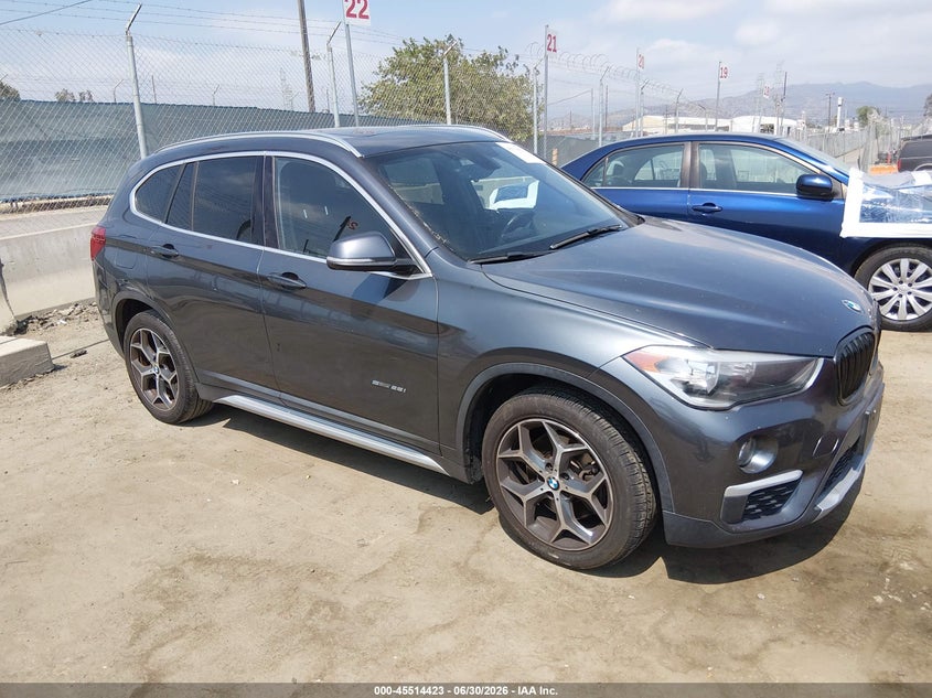2018 BMW X1 VIN WBXHU7C3XJ5H42650 IAAI salvage auction — FRONT END, Salvage Title, sold $3,450 on 2026-08-03 (photo 1)