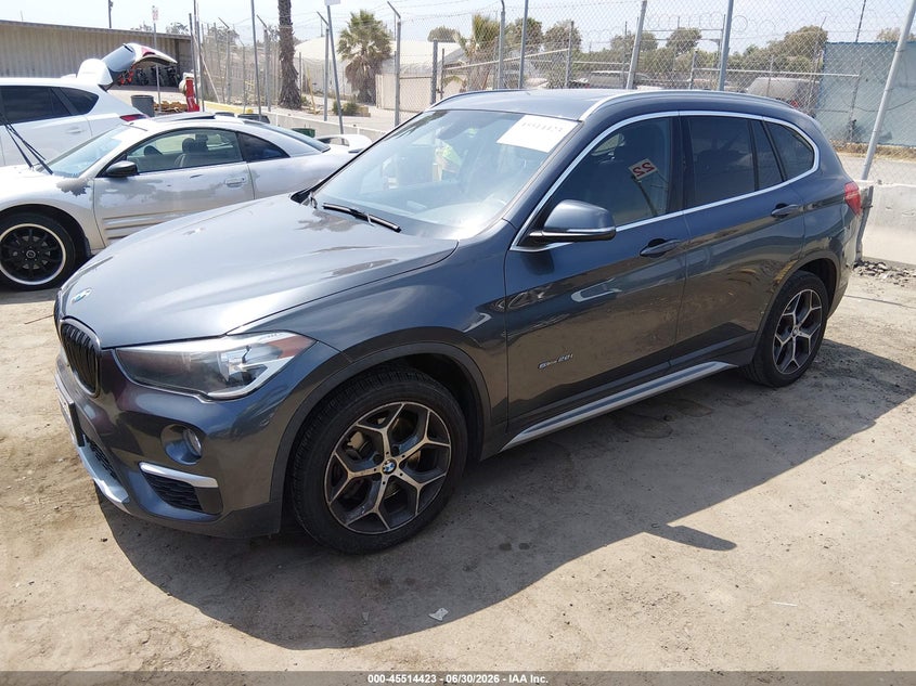 2018 BMW X1 VIN WBXHU7C3XJ5H42650 IAAI salvage auction — FRONT END, Salvage Title, sold $3,450 on 2026-08-03 (photo 2)
