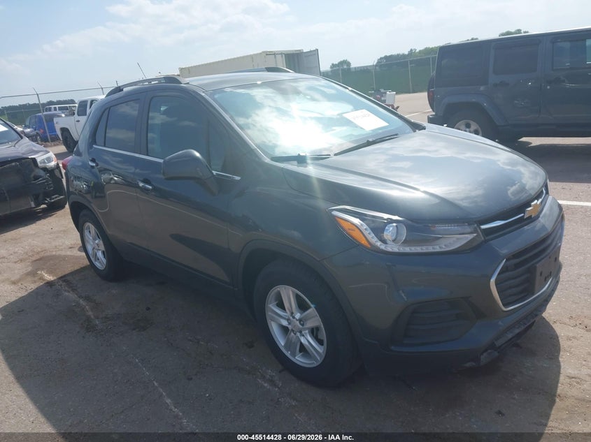 2018 Chevrolet Trax VIN KL7CJLSB2JB675636 IAAI salvage auction — REAR END, Regular (South Dakota), sold $1,750 on 2026-07-31 (photo 1)