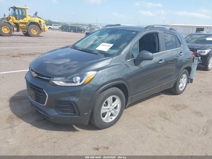 2018 Chevrolet Trax VIN KL7CJLSB2JB675636 IAAI salvage auction — REAR END, Regular (South Dakota), sold $1,750 on 2026-07-31 (photo 2)