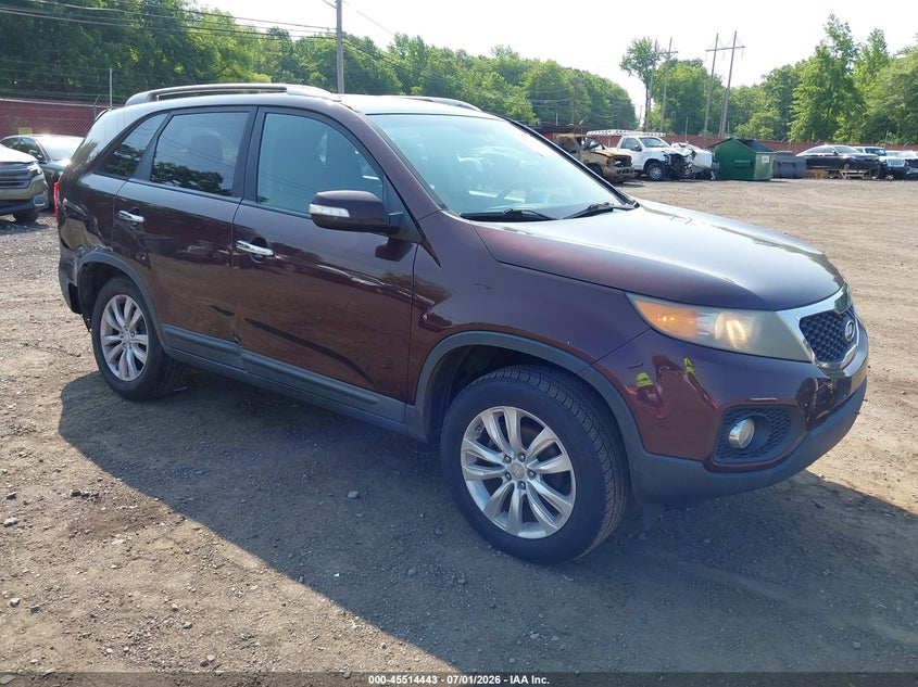 2011 Kia Sorento VIN 5XYKU4A18BG008498 IAAI salvage auction — RIGHT SIDE, Salvage (Idaho), sold $1,500 on 2026-07-22 (photo 1)