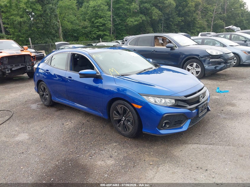 2018 Honda Civic VIN SHHFK7H5XJU400744 IAAI salvage auction — LEFT FRONT, Salvage - Greater Than 75% (Maryland), sold $4,200 on 2026-07-29 (photo 1)