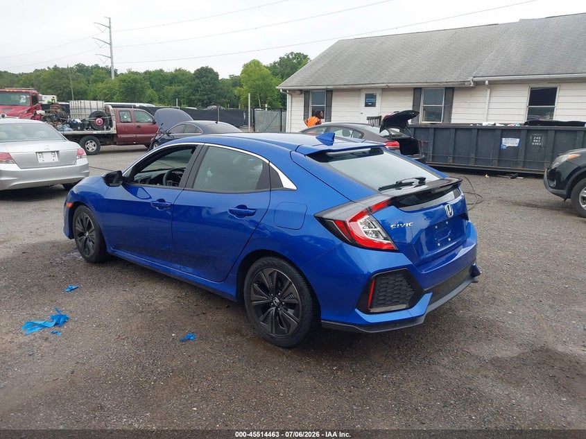 2018 Honda Civic VIN SHHFK7H5XJU400744 IAAI salvage auction — LEFT FRONT, Salvage - Greater Than 75% (Maryland), sold $4,200 on 2026-07-29 (photo 3)