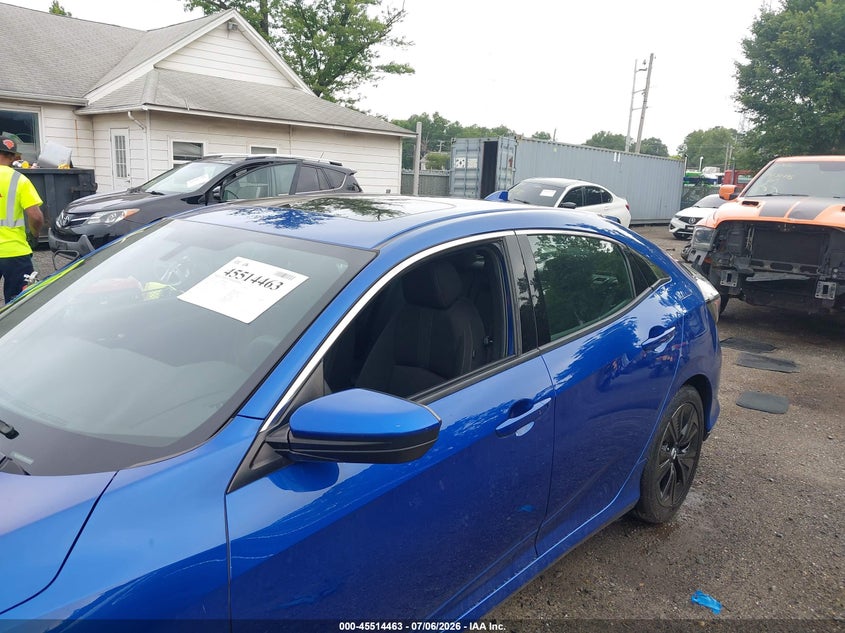 2018 Honda Civic VIN SHHFK7H5XJU400744 IAAI salvage auction — LEFT FRONT, Salvage - Greater Than 75% (Maryland), sold $4,200 on 2026-07-29 (photo 6)