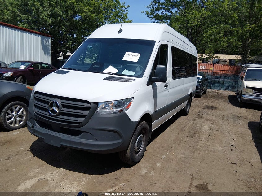 2025 Mercedes-benz Sprinter VIN W1Z4KGHY3ST218683 IAAI salvage auction — ROOF, Enterprise Vehicles Clear Only (Georgia), sold $36,000 on 2026-07-09 (photo 2)