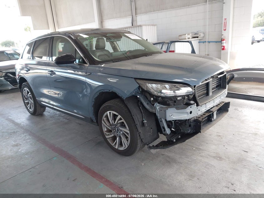 2023 Lincoln Corsair VIN 5LMCJ1CA2PUL07475 IAAI salvage auction — SIDE, Rebuildable (Florida), sold $3,250 on 2026-07-24 (photo 1)
