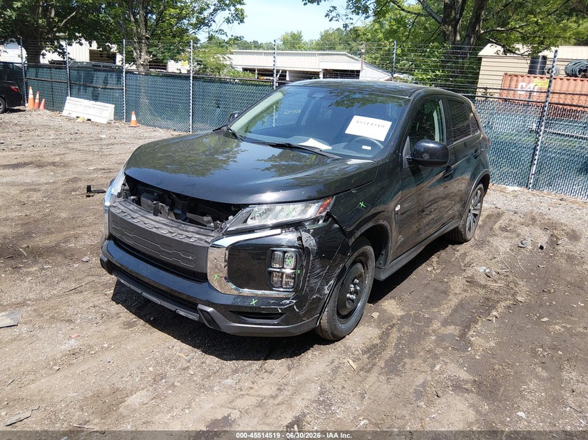 2024 Mitsubishi Outlander sport VIN JA4ARUAU9RU018130 IAAI salvage auction — LEFT FRONT, Enterprise Vehicles Clear Only (Tennessee), sold $9,600 on 2026-07-09 (photo 2)