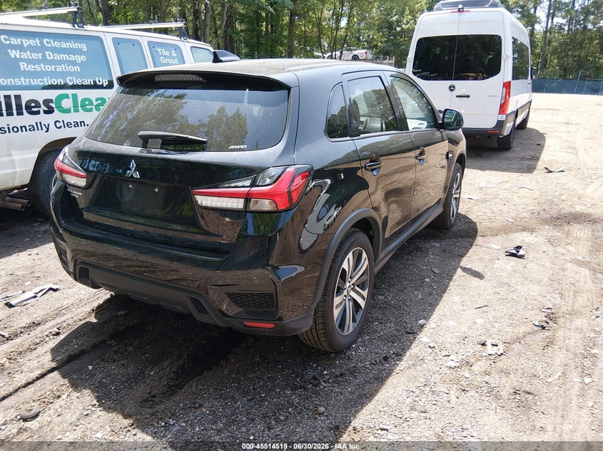2024 Mitsubishi Outlander sport VIN JA4ARUAU9RU018130 IAAI salvage auction — LEFT FRONT, Enterprise Vehicles Clear Only (Tennessee), sold $9,600 on 2026-07-09 (photo 4)
