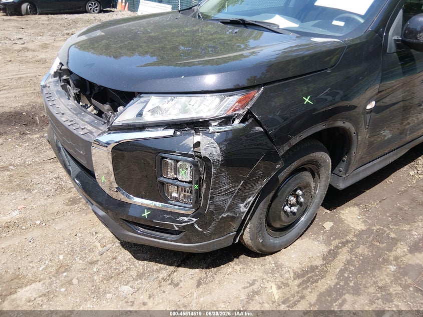 2024 Mitsubishi Outlander sport VIN JA4ARUAU9RU018130 IAAI salvage auction — LEFT FRONT, Enterprise Vehicles Clear Only (Tennessee), sold $9,600 on 2026-07-09 (photo 6)
