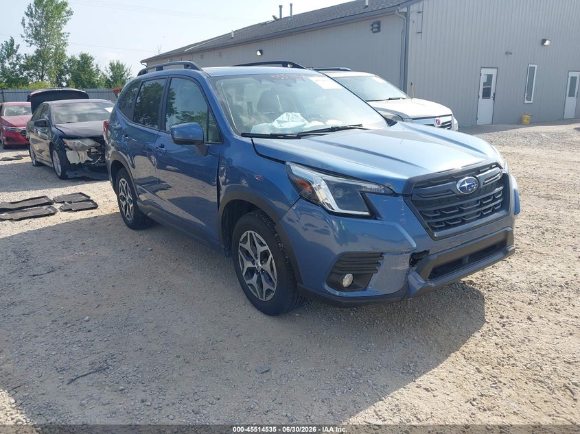 2023 Subaru Forester VIN JF2SKAECXPH526516 IAAI salvage auction — FRONT END, Salvage (Ohio), sold $4,850 on 2026-08-02 (photo 1)