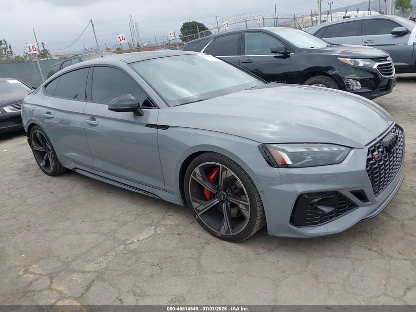 2022 Audi Rs5 VIN WUAAWCF57NA901801 IAAI salvage auction — REAR END, Salvage Title, sold $33,750 on 2026-08-10 (photo 1)