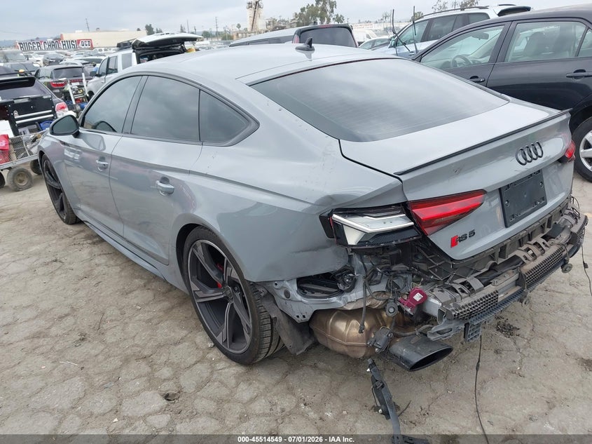 2022 Audi Rs5 VIN WUAAWCF57NA901801 IAAI salvage auction — REAR END, Salvage Title, sold $33,750 on 2026-08-10 (photo 3)