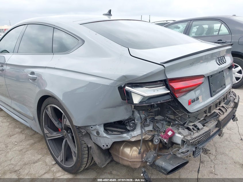 2022 Audi Rs5 VIN WUAAWCF57NA901801 IAAI salvage auction — REAR END, Salvage Title, sold $33,750 on 2026-08-10 (photo 6)