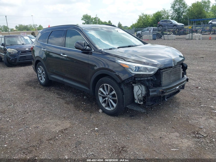 2017 Hyundai Santa fe VIN KM8SMDHF8HU199151 IAAI salvage auction — FRONT END, Salvage (Ohio), sold $2,200 on 2026-07-22 (photo 1)