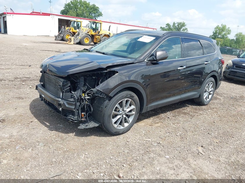 2017 Hyundai Santa fe VIN KM8SMDHF8HU199151 IAAI salvage auction — FRONT END, Salvage (Ohio), sold $2,200 on 2026-07-22 (photo 2)